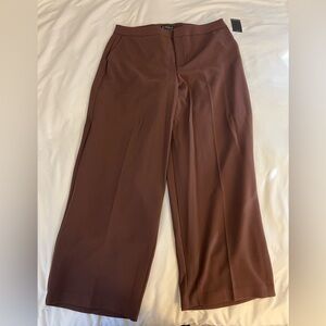 Eloquii Brown Wide Leg Pants